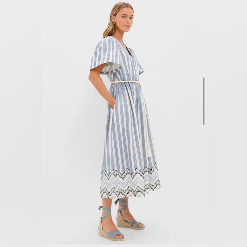 NWT Tuckernuck Harbour Stripe Jacquard Mandy Dress